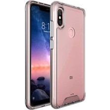 Megafox Teknoloji Xiaomi Redmi Note 6 Pro Uyumlu Kılıf Gard Silikon