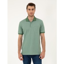 Pierre Cardin Erkek Haki Regular Fit Tişört 50288681-VR027
