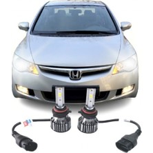 Fardoktoru Honda Cıvıc Fd6 (2006-2012) LED Kısa Far Ampulü Mono Hb4