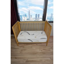 Pure Sleep 15 cm Bebek ve Çocuk Yatağı Sünger Park Yatak Anne Yanı ve Bebek Yatakları Ultra Lüx Full Ortopedik