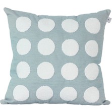Almila Point Mint Kırlent Kılıfı (40X40 Cm)
