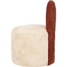 Bani Tavşan Kulaklı Puf Bej/tarçın