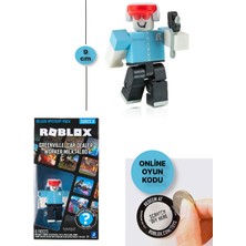 Roblox Deluxe Mystery Pack Seri 3 Greenville : Car Dealer Worker MILK74L80 Figür - Online Oyun Kodlu