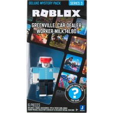 Roblox Deluxe Mystery Pack Seri 3 Greenville : Car Dealer Worker MILK74L80 Figür - Online Oyun Kodlu