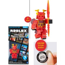 Roblox Deluxe Mystery Pack Seri 3 Combat Rift : Master Samurai Figür - 9 cm Online Oyun Kodlu