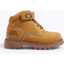Caterpillar Nubuk Açık Sarı Erkek Çocuk Bot 015F101093 Amaya Beden: 36