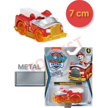 Paw Patrol Die Cast Model Koleksiyonluk Metal Araçlar - Marshall - 7 cm