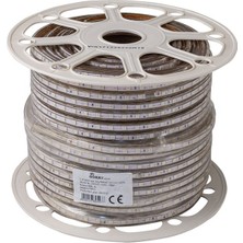 Ookay 5050 220V Hortum LED Amber 100 Metre