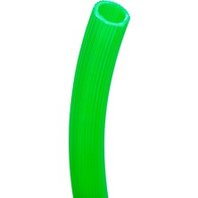 Çelik Pvc Silikonlu Naturel Su Hortumu Yeşil Renk  1/2 (12.5 Mm) 15 Metre 1,5 kg