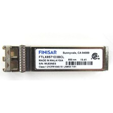 Finisar FTLX8571D3BCL - 10GB/S 850NM mm Datacom Sfp Modül