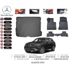 Kalite Oto Mercedes Glc Suv 2024 Model 3D Bagaj Havuzu+3d Havuzlu Paspas Seti Tam Uyumlu