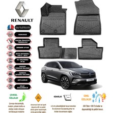 Kalite Oto Renault Austral Mild Hybrıd 2024 Model 3D Araca Özel Havuzlu Paspas Takımı