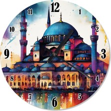 Ekart Cami Tasarım Duvar Saati