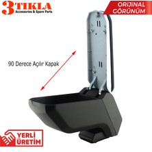 3 Tıkla Peugeot 301 2013 Premium Hq Lüks Delmesiz Çelik Ayaklı Siyah Kolçak