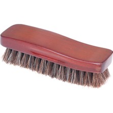 DouranShop Doğal Ahşap Kıl At Kılı Ayakkabı Çizme Fırçası Bakım Cleae Cila Fırçası (Yurt Dışından)
