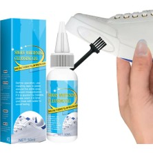 DouranShop 100 ml Tarzı Ayakkabı Fırçaları Temizleme Seti Ayakkabı Bakımı Temiz Fırçalar Kauçuk Beyaz Ayakkabı Spor Ayakkabı Çizme Temizleyici Bakım Ev Temizlik Araçları (Yurt Dışından)