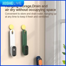 DouranShop Beyaz Stil Whitebluegreen Otomatik Sabun Ekleme Noktası Sabun Fırçası Yumuşak Saç Giyim Kurulu Fırçası Elbise Fırçası Ev Temizlik Araçları Abs (Yurt Dışından)