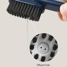 DouranShop Beyaz Stil Whitebluegreen Otomatik Sabun Ekleme Noktası Sabun Fırçası Yumuşak Saç Giyim Kurulu Fırçası Elbise Fırçası Ev Temizlik Araçları Abs (Yurt Dışından)