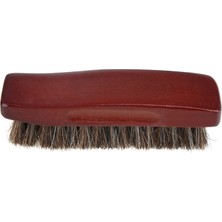 DouranShop Kahverengi Tarzı 1 Adet Profesyonel Ahşap Saplı At Kılı Kıl Çizme Ayakkabı Parlatma Fırçası (Yurt Dışından)