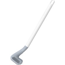 DouranShop Beyaz Stil Yaratıcı Golf Şekli Tuvalet Fırçası Duvar Asılı Yumuşak Tutkal Hiçbir Ölü Uç Tuvalet Fırçası Uzun Saplı Temizleme Fırçası (Yurt Dışından)