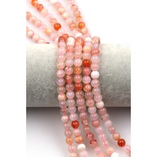Alibaba Doğaltaş Flower Agate Doğal Taş Dizi 6 mm Küre Kesim