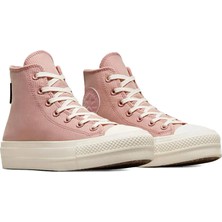 Converse Chuck Taylor All Star Lift Platform Counter Climate Kadın Platform Günlük Ayakkabı A06148C Pembe