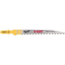 Milwaukee Dekupaj Bıçağı T234X 91MM  3-Cut Ahşap Hızlı,temiz T4932430141