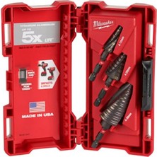 Milwaukee Kademeli Matkap Ucu Set 3 Parça T48899266
