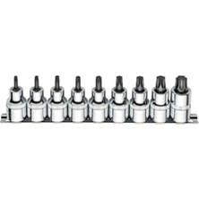 Ceta Form 9 Pc.1/2" Torx Uçlu Lokma Takımı-Kısa Tip C28S-RT9
