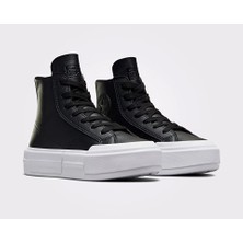 Converse Chuck Taylor All Star Cruise Leather Kadın Platform Deri Günlük Ayakkabı A06143C Siyah