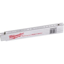 Milwaukee Katlanır Metre Ahşap 2 mt / 16X3,20 mm T4932459302