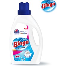 Bingo Sıvı Performans Çamaşır Deterjanı Amber Çiçeği 1755 ml 3lü