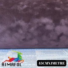 Rimafol Kahverengi Cricut ve Silhoutte Uygun Floklu Kadife Kendinden Yapışkanlı Folyo 45CMX1METRE
