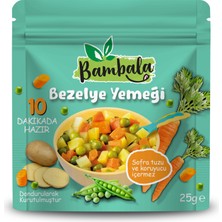 Bambala 10 Dakika - Dondurularak Kurutulmuş Bezelye Yemeği 25G