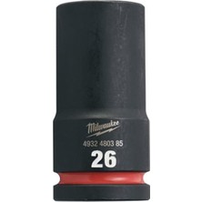 Milwaukee Lokma Endüst. Darbeli Shw  3/4 Inç Uzun  26 mm-1 Adet T4932480385