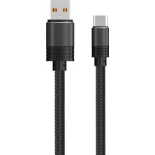 Lucatech Type-C USB Örgülü Hızlı Şarj Kablosu