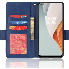 SZY Market Oneplus Nord N100 Manyetik Cüzdan Yan Toka Kart Yuvaları Tutucu Için Kılıf (Yurt Dışından)