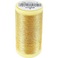 Anchor Çapa 03NO El Simi 10 Gram Küçük Makara - El Nakış Ipi Metalik 3 Numara Altın Rengi