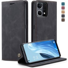 SZY Market Oppo Oppo 7 4g Için Flip Case Vintage Pu Deri Cüzdan Manyetik Kapatma (Yurt Dışından)