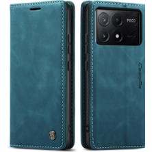 SZY Market Xiaomi Poco X6 Pro 5g Flip Için Flip Case Folio Kitap Kılıf Kart Yuvası Kapatma (Yurt Dışından)