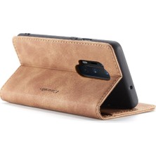 SZY Market Oneplus 8 Için Flip Case Pro Flip Folio Kitap Kılıf Kart Yuvası Kickstand Pu (Yurt Dışından)