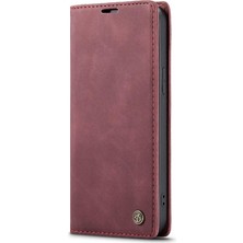 SZY Market Iphone 13 Için Flip Case Kart Yuvası Kickstand Manyetik Kapatma Vintage (Yurt Dışından)