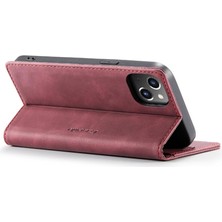 SZY Market Iphone 13 Için Flip Case Kart Yuvası Kickstand Manyetik Kapatma Vintage (Yurt Dışından)