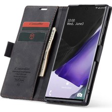 SZY Market Samsung Galaxy NOTE20 Flip Folio Kitap Kılıf Için Flip Case Kart Yuvası Kapatma (Yurt Dışından)