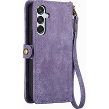 SZY Market Samsung Galaxy M15 Için Flip CASE/F15 5g Cüzdan Darbeye Kapak Kılıf (Yurt Dışından)