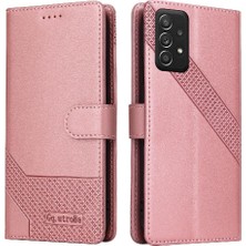 SZY Market Samsung Galaxy A52 4 Köşe Koruma Darbeye Kickstand Için Flip Case (Yurt Dışından)