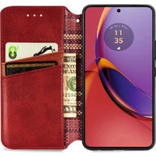 SZY Market Motorola Moto G84 5g Deri Kılıf Kapak Çevirin Cüzdan Fonksiyonu (Yurt Dışından)