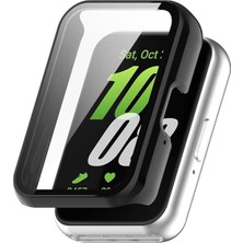 Microcase Samsung Galaxy Fit3 Ekran Korumalı Sert Rubber Kılıf - AL3173