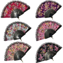 Yelpaze  Şık Serinletici 877-1 Dantelli Yelpaze