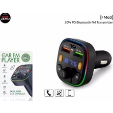 Subzero Bluetooth/usb Fm 20W Pd Rgb Transmitter FM60